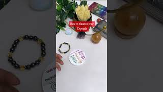 How to cleanse Your crystal Quickly 🙌🏻 Best ritual for crystal cleaning and energised lisasimmi [upl. by Ytitsahc242]