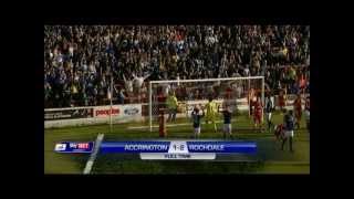 Highlights Accrington Stanley 12 Rochdale 210913 [upl. by Yahsel]