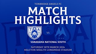 Match Highlights I Tonbridge Angels 4 Torquay United 1 [upl. by Radie967]