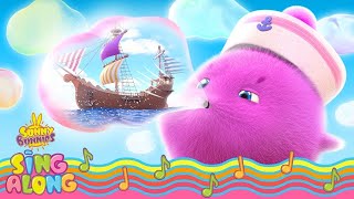 Bubblegum Ship  SUNNY BUNNIES  SING ALONG  Cartoons for Kids  WildBrain Enchanted [upl. by Doniv]