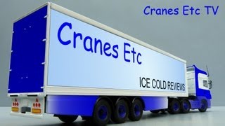 Corgi Scania R  Trailers Modeller White by Cranes Etc TV [upl. by Nosraep369]