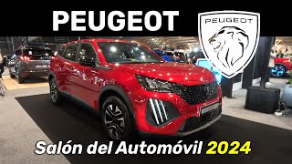 PEUGEOT en el Salón del Automóvil 2024 novedades precios bonos y más 4K [upl. by Nagirrek862]