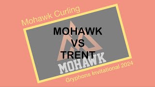 Gryphons Invitational 2024  game 3  Mohawk vs Trent [upl. by Melac]