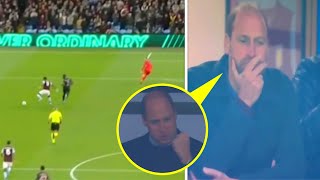 Prince William REACTION to Jhon Duran Goal vs Bayern Munich 🤯 [upl. by Nagad]