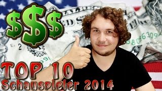 Diese 10 Schauspieler haben 2014 am meisten Geld verdient  FORBES LISTE [upl. by Belding445]