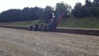 FFFampB 2012 Vintage Steam Ploughing at Fairford Faringdon Filkins and [upl. by Eniak]