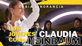 C SHEINBAUM PRESIDENTA La TRANSFORMACIÓN de la CDMXLos JOVENES con CLAUDIASabia ignorancia 23 [upl. by Paderna]