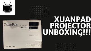 XUANPAD PROJECTOR UNBOXING [upl. by Ydasahc900]