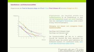 Mikroökonomie  Substitutionseffekt amp Einkommenseffekt [upl. by Aland]