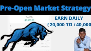 What is PreOpening Session in Stock Market  PreOpen Market Intraday Strategy  Best Strategy [upl. by Nandor474]