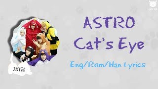 ASTRO Cats Eye Color Coded Lyrics EngRomHan [upl. by Azil]