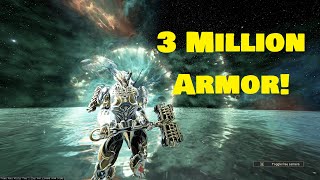 Warframe  Rhino 3 Million Armor Steelpath Solo [upl. by Bussy]