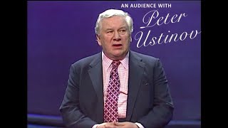 An Audience with Peter Ustinov  1988  FULL SHOW [upl. by Airdnaz]