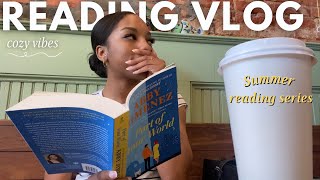 READING VLOG ☀️🎀  cozy summer reading vlog 📚 no spoilers [upl. by Smaoht]