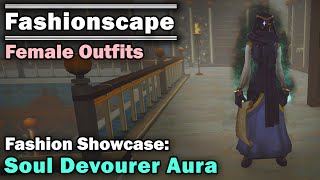 Fashionscape Showcase Soul Devourer Aura Outfits  Runescape Female Outfits [upl. by Kristan]