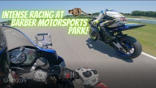 Racing from a Racers Perspective  Barber Motorsports Park  C Superstock  2019 Yamaha R6 [upl. by Gilmore]