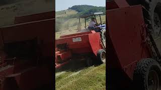 Baling Hay in Bosnia [upl. by Herta]