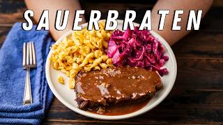 How I Make The Best Sauerbraten for Oktoberfest [upl. by Rednirah]