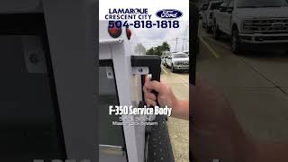 The Ford F350 with Knapheide Service Body at Lamarque Crescent City Ford ford f350 worktrucks [upl. by Ha590]