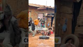 Chicken 🐔 song village 😂 chicken africa chickendance music [upl. by Ahsiele822]