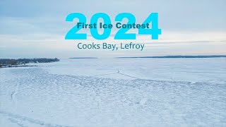 2024 First Ice Contest Lefroy [upl. by Naellij602]