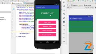 Android Bangla Tutorial 47 Andorid Student management Project part1 [upl. by Sherwood273]