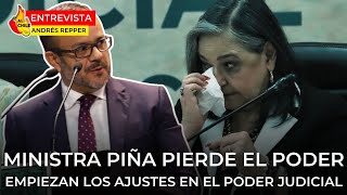 Ministra Piña pierde poder trabajadores del Poder Judicial le dan la espalda [upl. by Aisinut189]