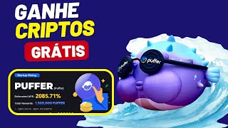 🔥URGENTE GANHE CRIPTOS GRÁTIS AGORA 🚀 Veja Como Lucrar com 2085 de APR [upl. by Onitsuaf]