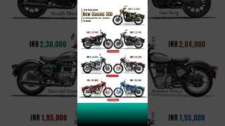 2024 Royal Enfield New Classic 350  Price List 💯 [upl. by Siaht43]