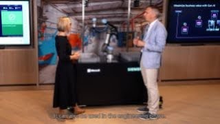 The Power of Partnerships Siemens and Microsoft bring generative AI to the shopfloor [upl. by Jocko]