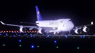 Boeing 747 Confusingly Takes Off in the Middle of the Night Saudia Cargo Flight 953 [upl. by Yael]