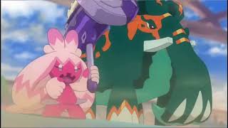 TINKATON BATTLE MOMENTS  Pokemon Horizon EnglishSub 💓💞🌸 [upl. by Leksehc]