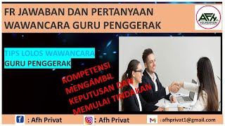 PERTANYAAN DAN JAWABAN KOMPETENSI 1 DAN WAWANCARA GURU PENGGERAK [upl. by Idden651]