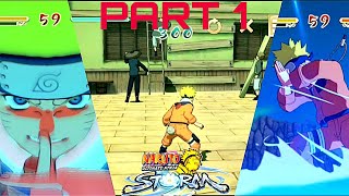 Naruto Ultimate Ninja Storm part 1😱OPEN WORLD [upl. by Aikim]