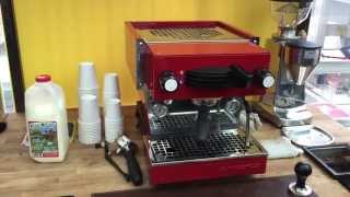 First Look La Marzocco Linea Mini Home Espresso Machine [upl. by Elvie]