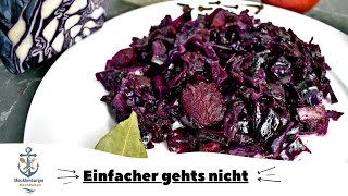 Frischen Rotkohl schneiden amp kochen  Einfach amp voller Geschmack [upl. by Wenz507]