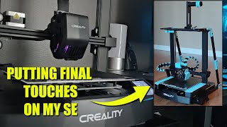 Creality Ender 3 V3 SE  KE  Upgrades  Putting Final Touches [upl. by Clarinda]