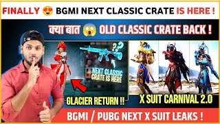 OMG 😍 M4 Glacier Back   Next Classic Crate Bgmi  X Suit Carnival 20  Bgmi New X Suit [upl. by Baras]