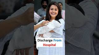 Gopi Bahu aka Devoleena bhattacharjee discharged from hospital with Baby shortsfeed devoleena [upl. by Esertal]