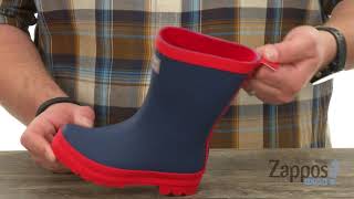 Hatley Kids Navy and Red Rain Boots ToddlerLittle Kid SKU 8988040 [upl. by Esetal]