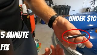 Jeep Wrangler JK Visor Repair Less Than 10 [upl. by Rosana]