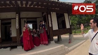 Village traditionnel de Corée  Namsangol Hanok Village 남산골 한옥마을 [upl. by Leia232]