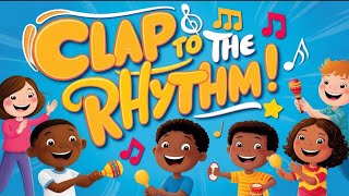 Clap to the Rhythm  Kids Song with Lyrics  4K [upl. by Legna]