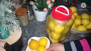 الحامض مصير باطريقةسهلة ومضمونة وأحسن من اللدي يباع في الاسواق🍋🍋🍋 [upl. by Nodla182]