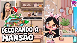 DECORAÇÃO COMPLETA DA MANSÃO MAKER AESTHETIC  3 ANDARES GRÁTIS PAZU AVATAR WORLD [upl. by Yllut]