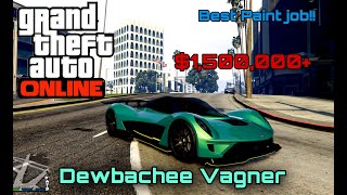 GTA 5 Dewbachee Vagner Vehicle Customization Aston Martin Valkyrie [upl. by Eniahs]