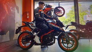 Getting my first bike KTM Duke 390❣️A beast [upl. by Dusty]