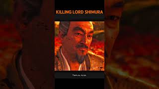 Killing Lord Shimura shorts ghostoftsushima [upl. by Morton152]