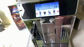 Yoghurt Espresso Delonghi Primadonna Elite Experience ECAM 65085 MS [upl. by Weinhardt981]