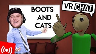 VRChat But Im Teachning Baldi How To Beatbox [upl. by Hannus]